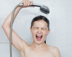 Take cold showers when you have colored hair