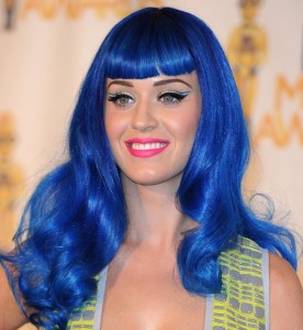 Katy Perry Hairstyles - Blue Wig